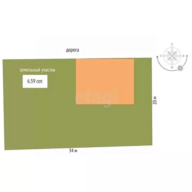 Дом в Костромская область, Костромской район, Бакшеевское с/пос, д. ... - Фото 2