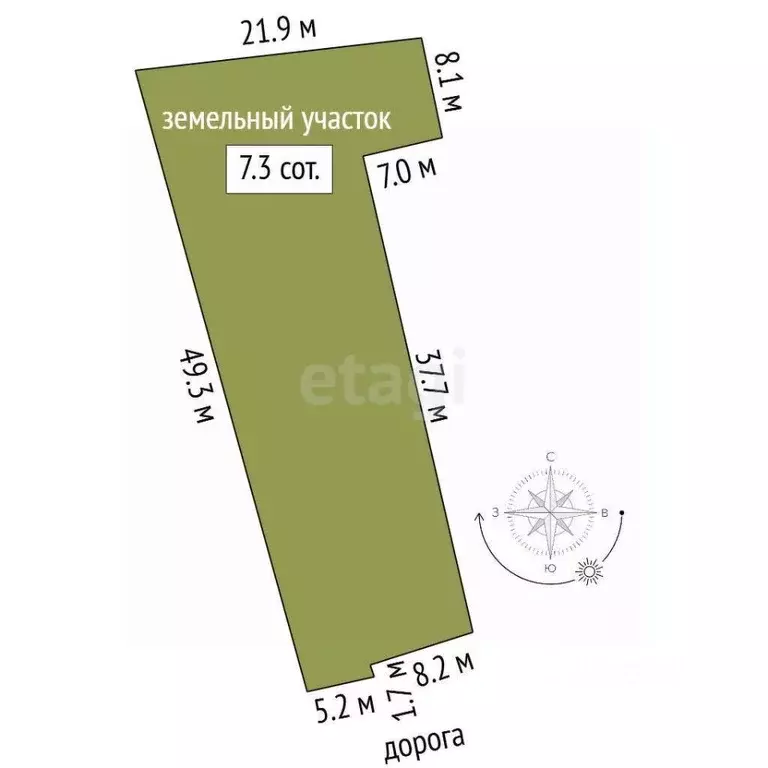 Участок в Ярославская область, Ярославский муниципальный округ, д. ... - Фото 2