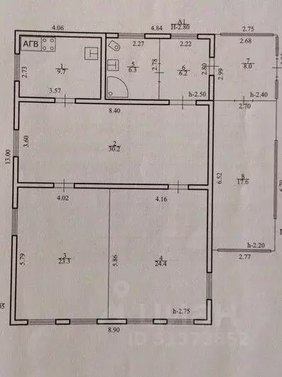 Дом в Башкортостан, Уфа Романовка мкр, ул. Кустарево, 5 (111 м) - Фото 1