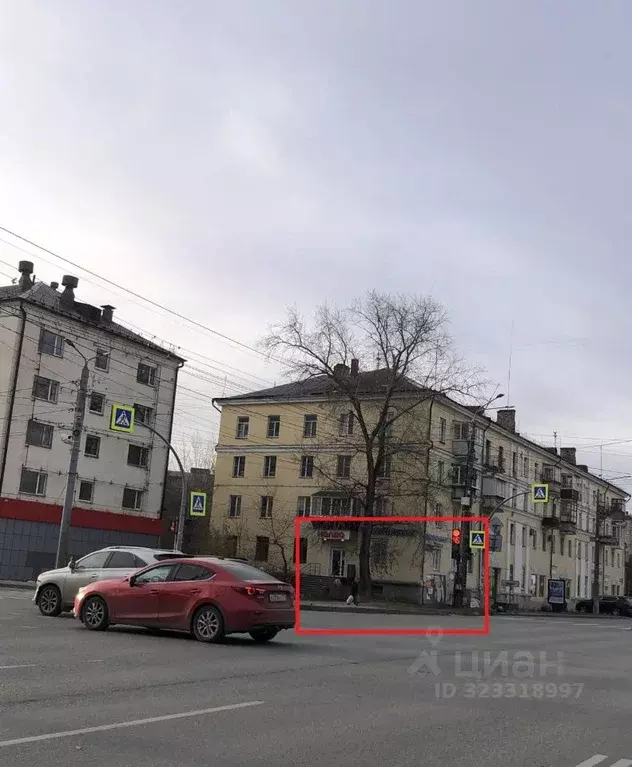 Торговая площадь в Челябинская область, Челябинск ул. Воровского, 41 ... - Фото 1