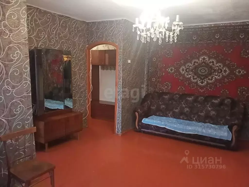 2-к кв. Кемеровская область, Новокузнецк ул. Челюскина, 25 (43.8 м) - Фото 0