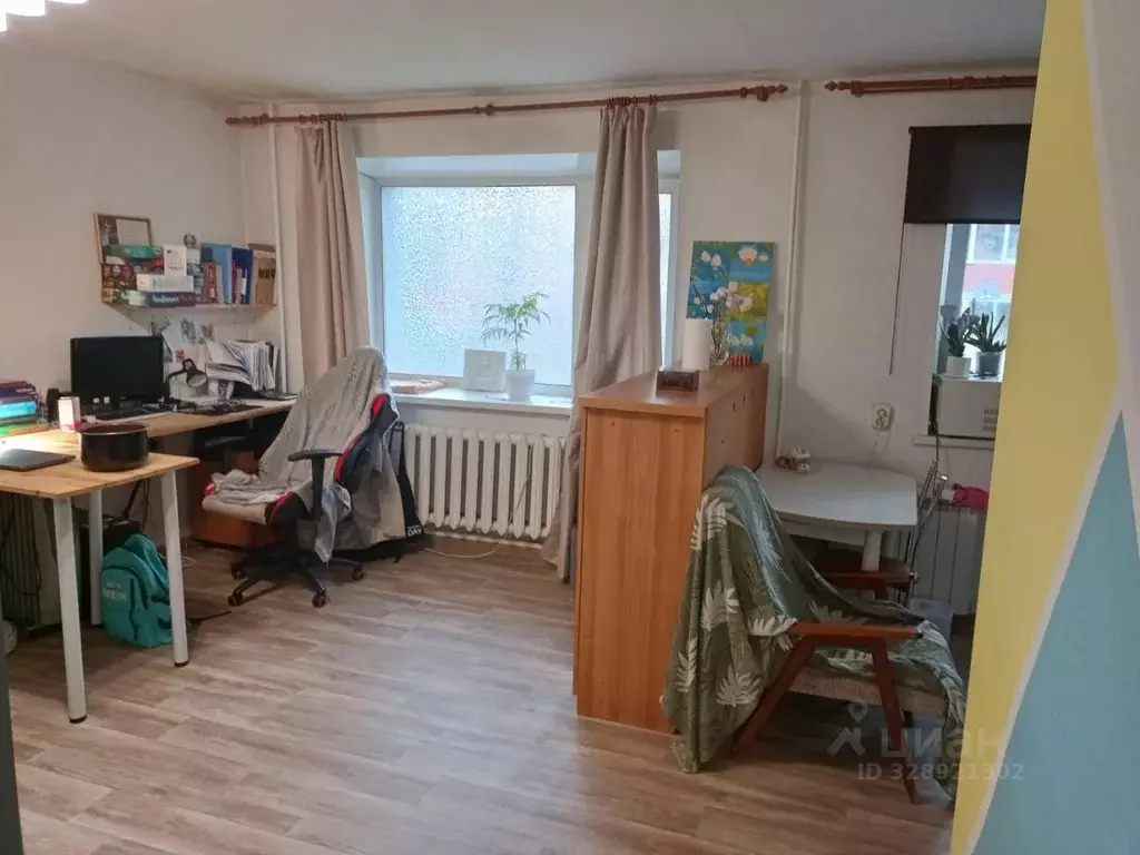 1-к кв. Томская область, Томск Студенческая ул., 5 (30.2 м) - Фото 2