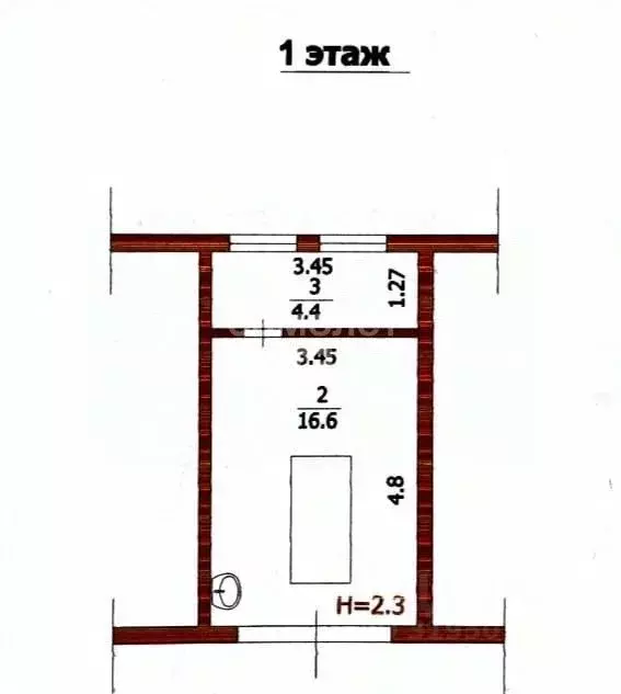 Гараж в Краснодарский край, Туапсе Морская ул., 10 (34 м) - Фото 1