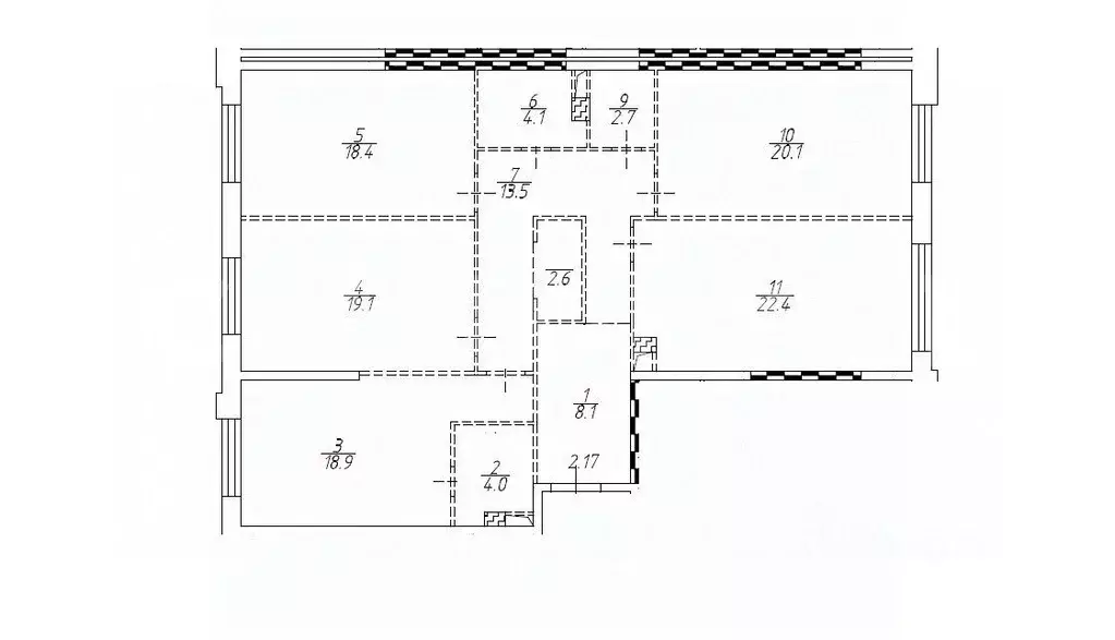 3-к кв. Москва Винницкая ул., 8к1 (134.0 м) - Фото 1