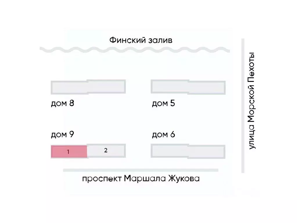Помещение свободного назначения в Санкт-Петербург просп. Маршала ... - Фото 2