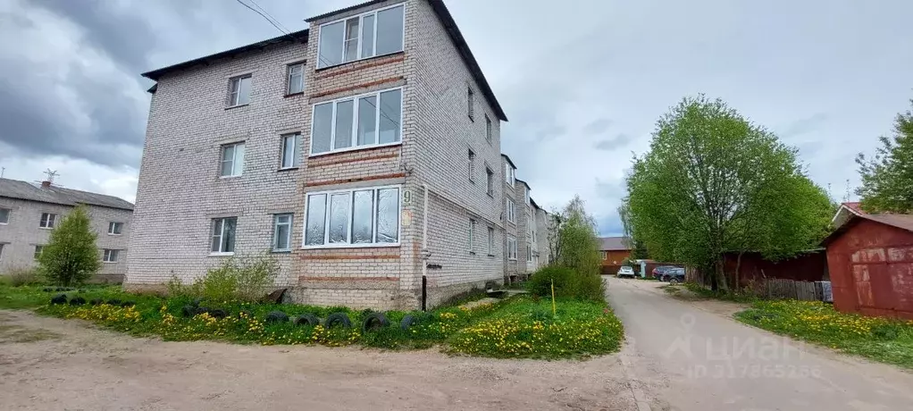 2-к кв. Вологодская область, Великий Устюг Коммунальная ул., 9 (47.9 ... - Фото 1