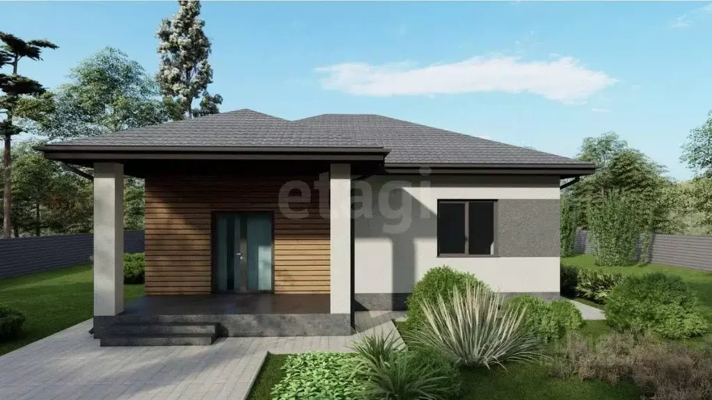 Дом в Курская область, Курский район, Моковский сельсовет, д. Духовец ... - Фото 1