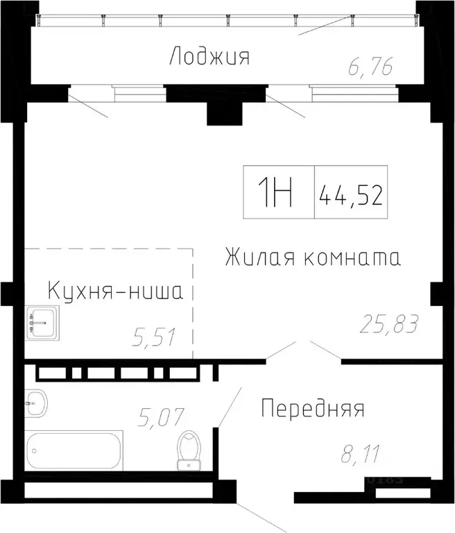 1-к кв. Приморский край, Владивосток Чайка мкр, Чайка жилой комплекс ... - Фото 0