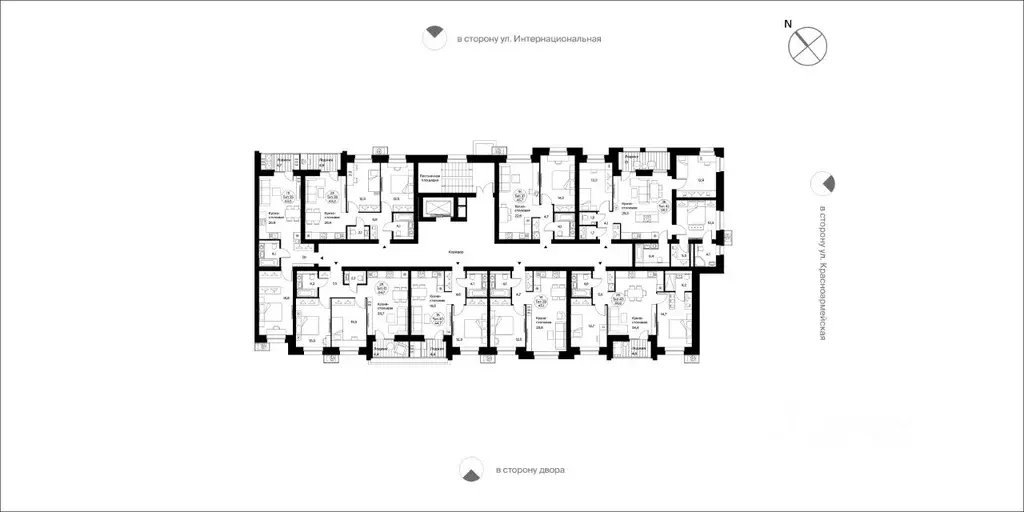 2-к кв. Коми, Сыктывкар Интернациональная ул., 200 (69.6 м) - Фото 1