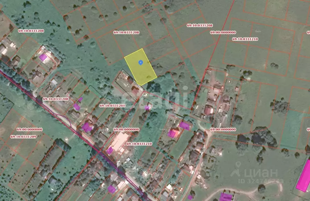 Участок в Тверская область, Калининский муниципальный округ, с. ... - Фото 1