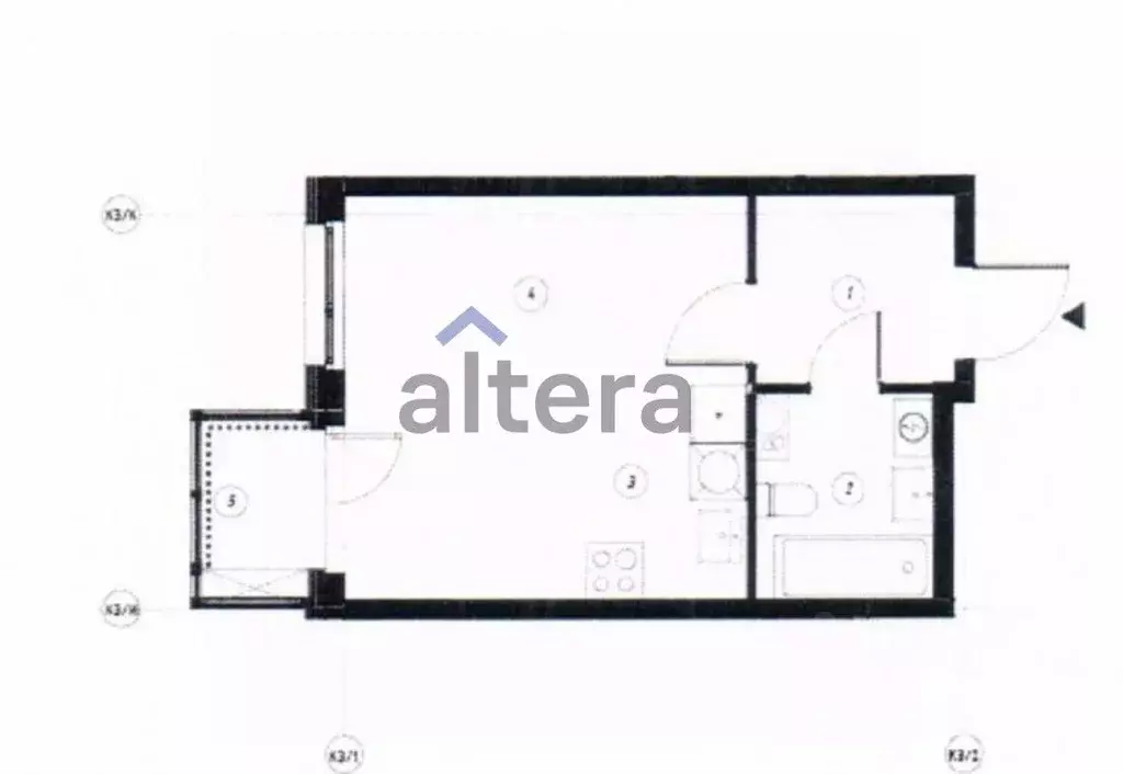 Студия Татарстан, Казань ул. Гаврилова, 1 (26.74 м) - Фото 0