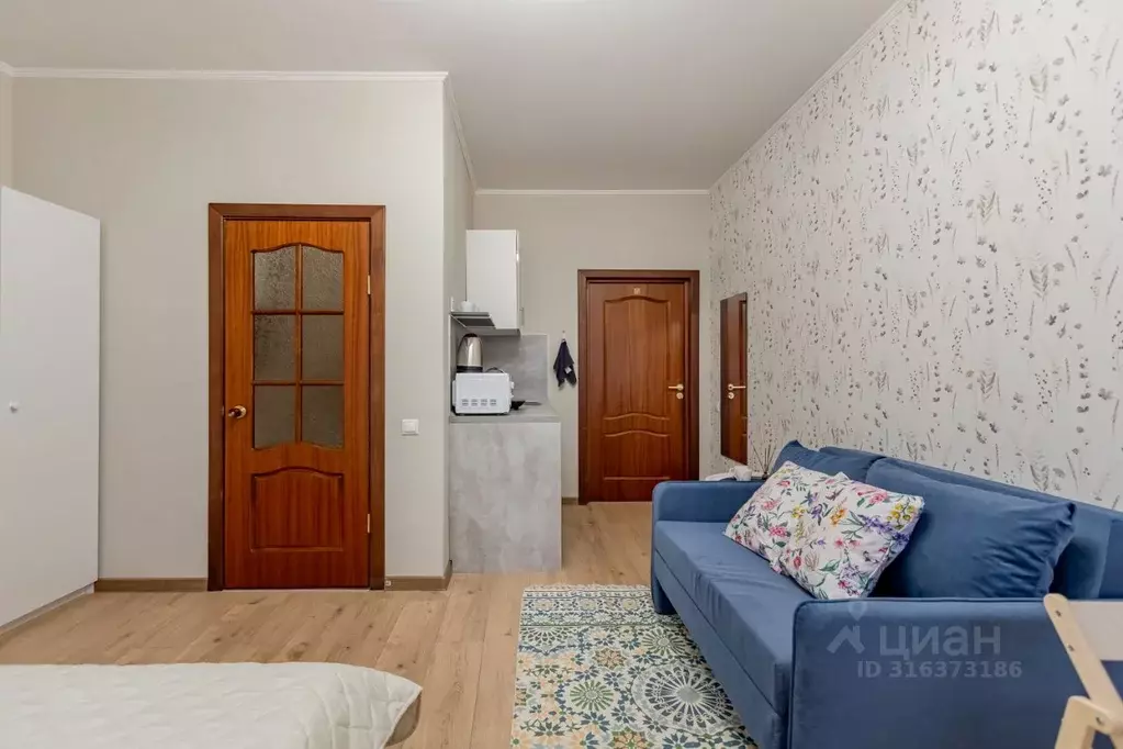 Студия Санкт-Петербург ул. Блохина, 20/7 (17.0 м) - Фото 0