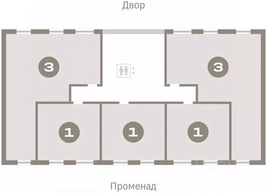 3-к кв. Омская область, Омск ул. Б.Г. Шаронова, 9 (80.81 м) - Фото 1