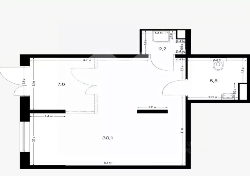 Помещение свободного назначения в Московская область, Красногорск ... - Фото 2
