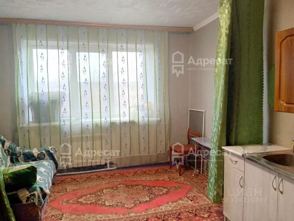 Комната Волгоградская область, Волжский ул. Пушкина, 38 (14.1 м) - Фото 1