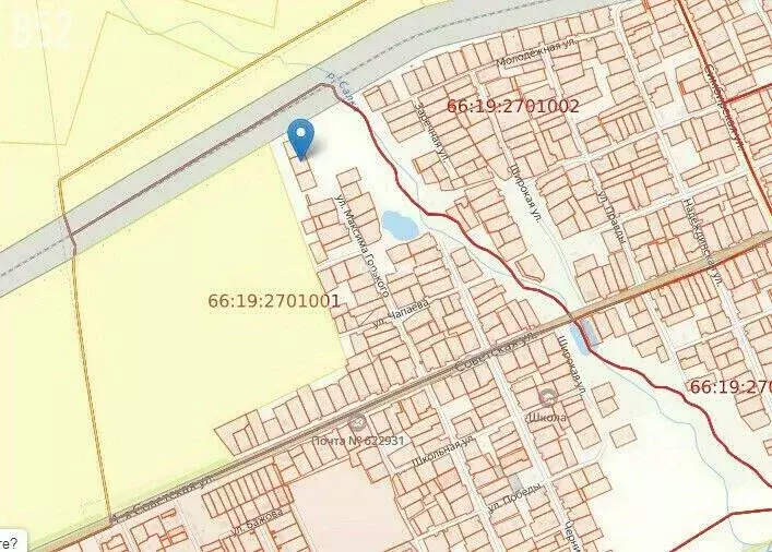 Участок в Свердловская область, Горноуральский муниципальный округ, с. ... - Фото 2