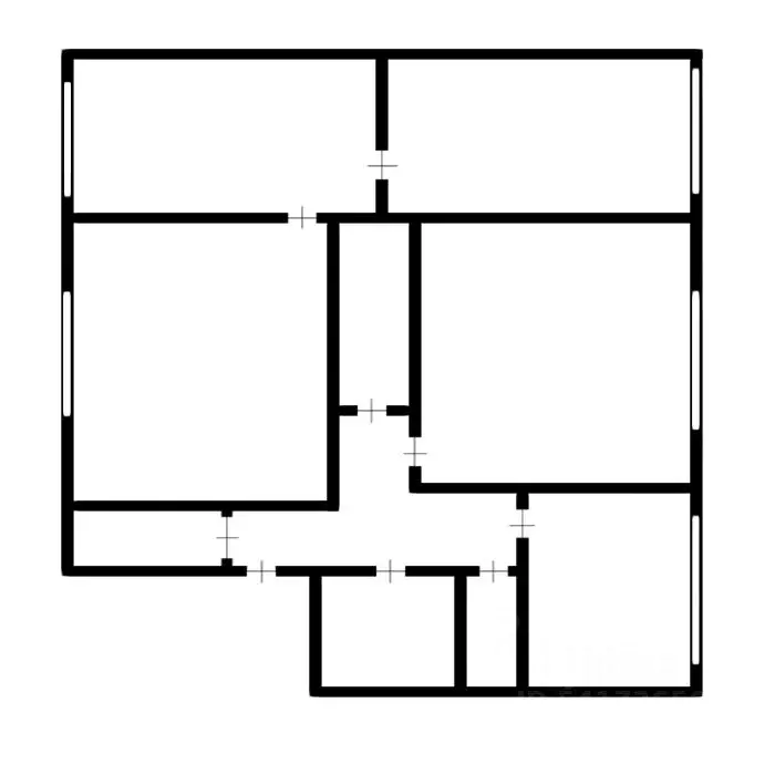 4-к кв. Московская область, Подольск проезд Флотский, 3 (99.6 м) - Фото 2