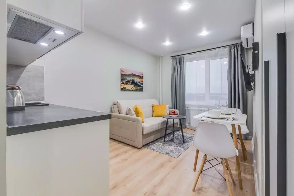 Студия Москва Новгородская ул., 37 (18.7 м) - Фото 1