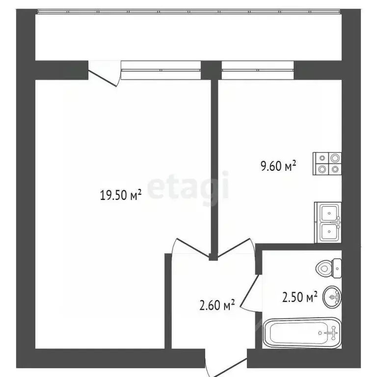 1-к кв. Москва Дубнинская ул., 32К3 (35.0 м) - Фото 1