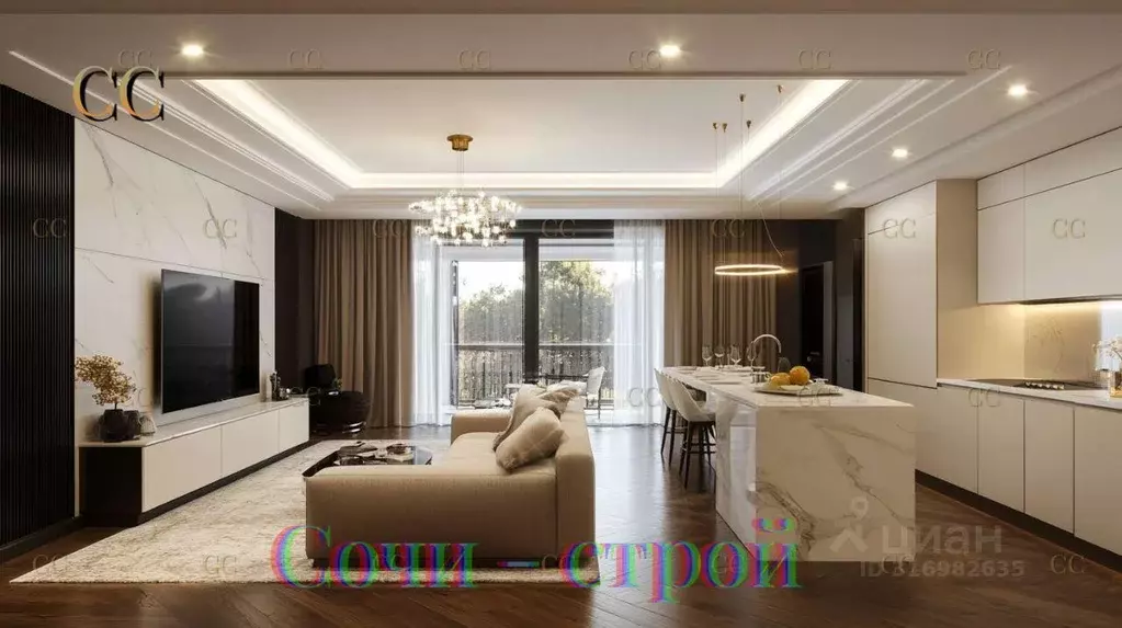 Квартира, 3 комнаты, 105 м - Фото 0
