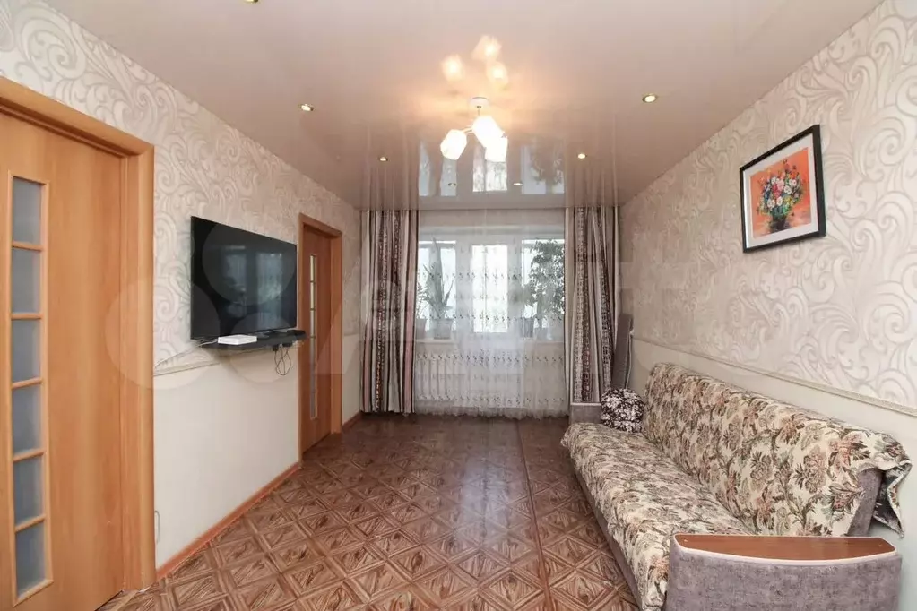 4-к. квартира, 61,6 м, 3/5 эт. - Фото 1