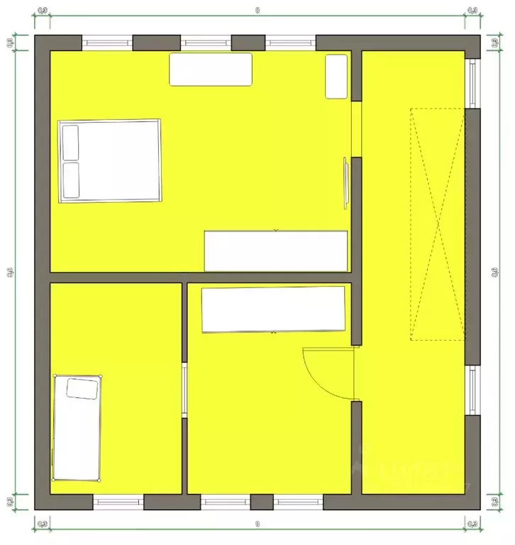 Дом в Астраханская область, Астрахань Кооперативная пл., 13 (126 м) - Фото 2