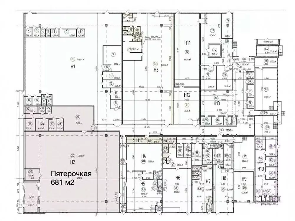 Торговая площадь в Москва Лобненская ул., 14 (679 м) - Фото 2