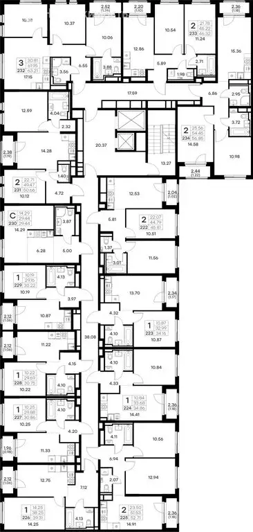 2-комнатная квартира: Владимир (46.32 м) - Фото 1