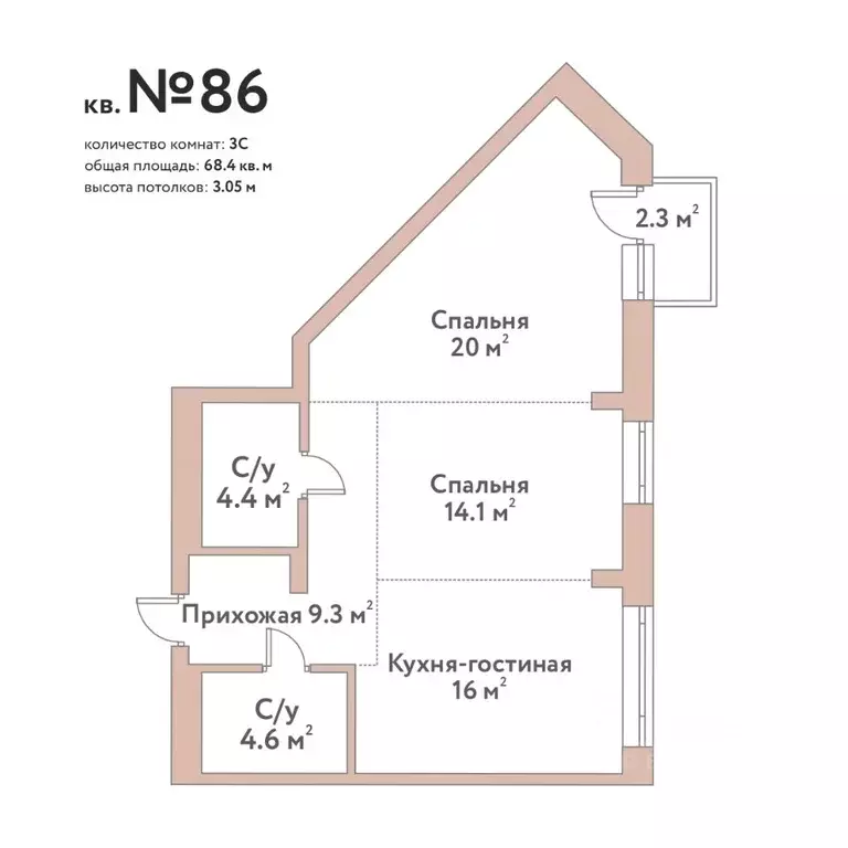3-к кв. Новосибирская область, Новосибирск Флора и Фауна жилой ... - Фото 0