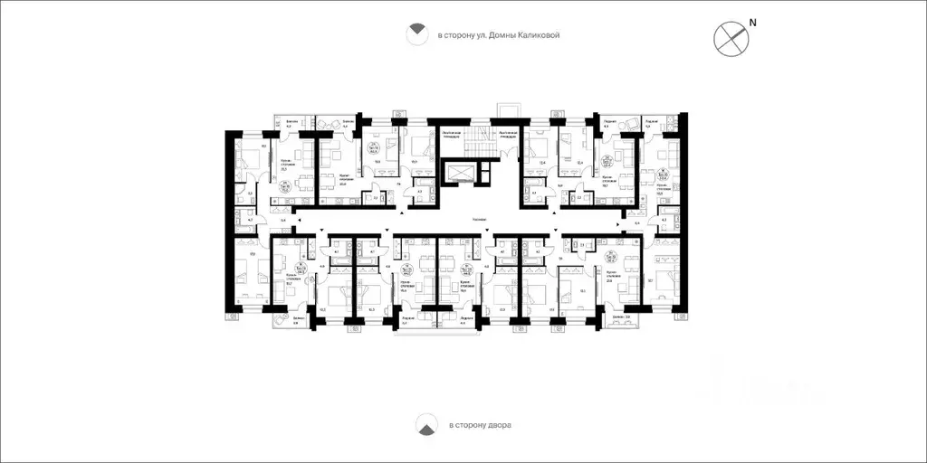 1-к кв. Коми, Сыктывкар Интернациональная ул., 200 (44.8 м) - Фото 1