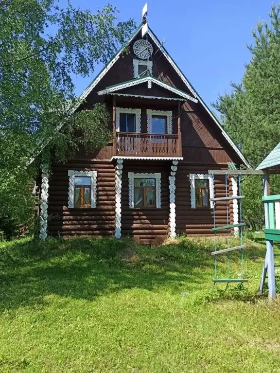Дом в Псковская область, Порховский муниципальный округ, д. Страшницы  ... - Фото 1