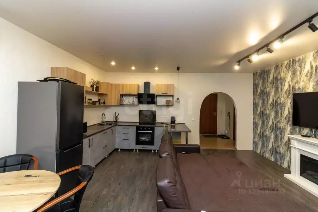 1-к кв. Тюменская область, Тюмень Матмасы мкр, ул. Пражская, 49к1 ... - Фото 1