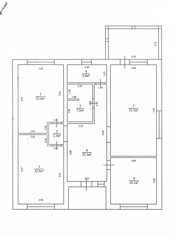 Дом в Тукаевский район, Новотроицкое сельское поселение, деревня ... - Фото 2