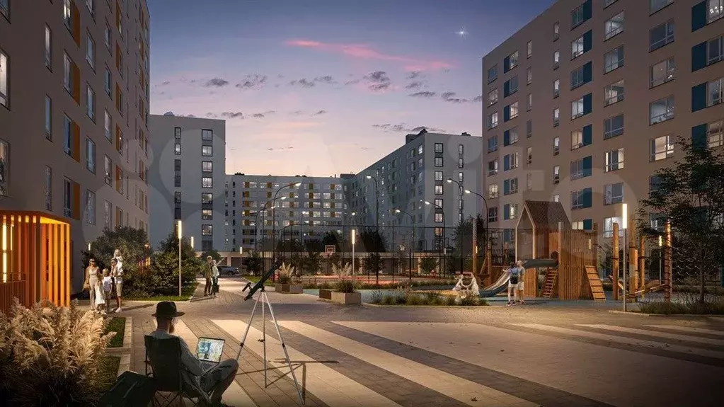 1-к. квартира, 31,5 м, 5/9 эт. - Фото 0