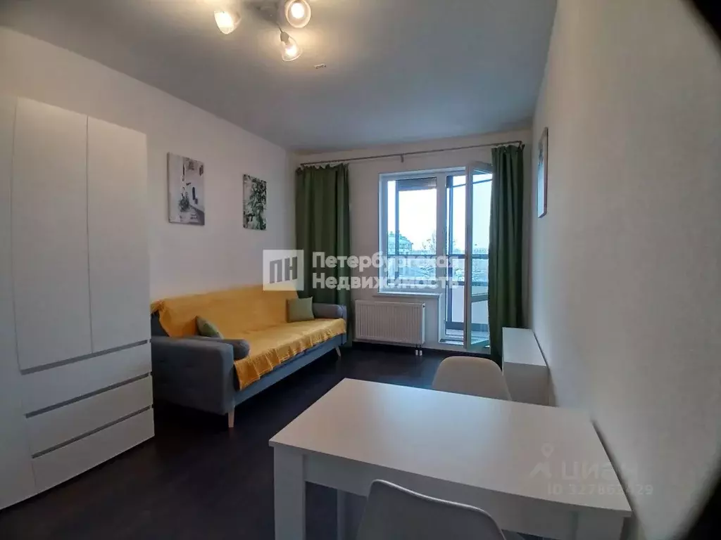 Студия Санкт-Петербург просп. Буденного, 23к1 (24.3 м) - Фото 1