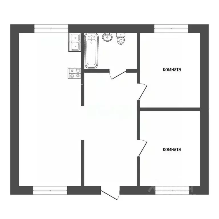 Дом в Крым, Сакский район, Молочненское с/пос, с. Витино, Марьина Роща ... - Фото 1