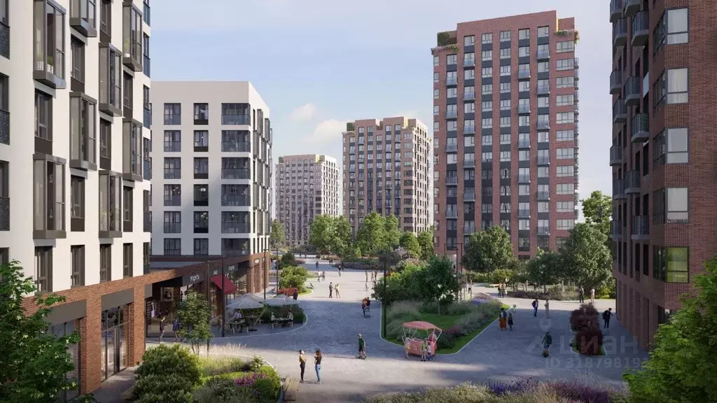 1-к кв. Москва Новые Ватутинки жилрайон, Заречный мкр,  (34.4 м) - Фото 1