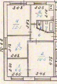 4-к кв. Ханты-Мансийский АО, Сургут просп. Мира, 35/2 (58.6 м) - Фото 1