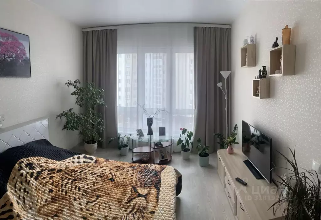 1-к кв. Кемеровская область, Кемерово бул. Строителей, 65А (32.8 м) - Фото 1