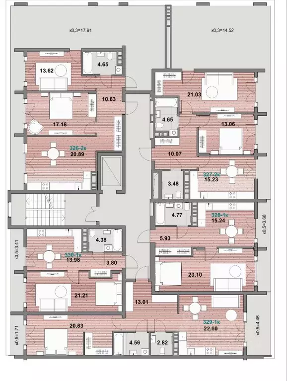 1-к кв. Калининградская область, Зеленоградск ул. Гагарина (70.19 м) - Фото 1
