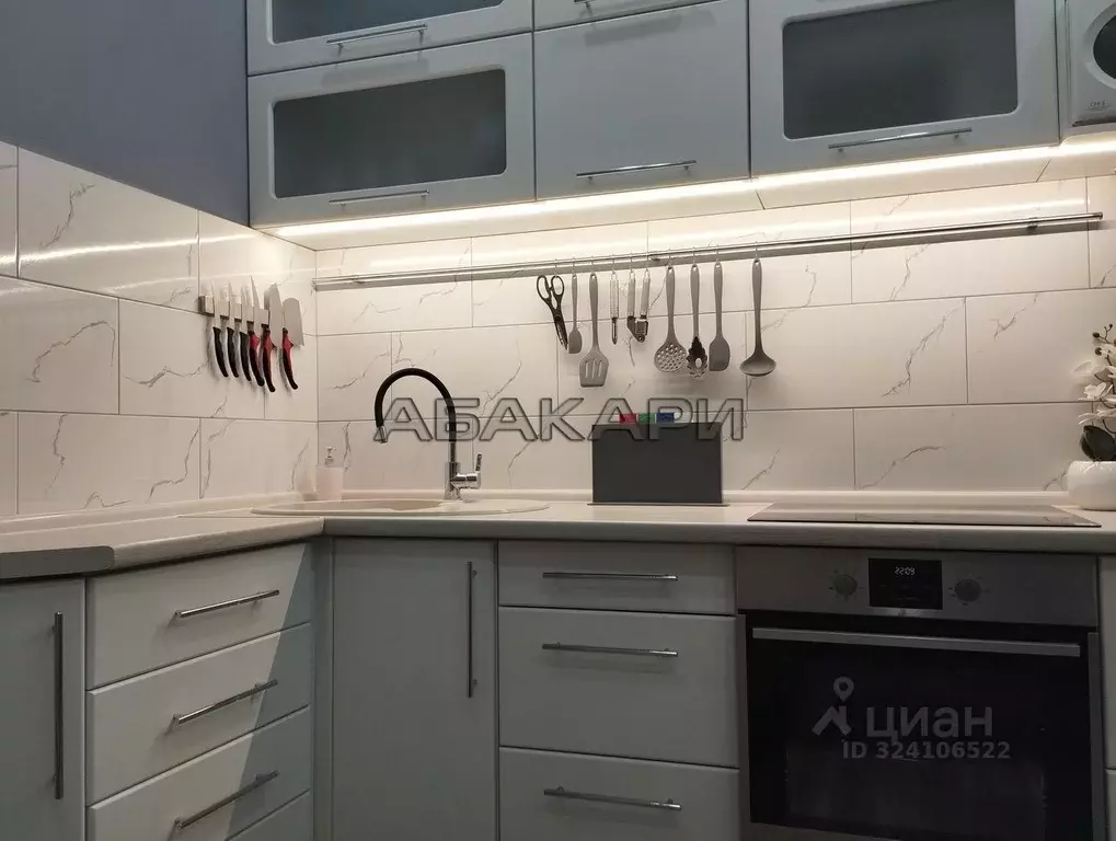 1-к кв. Красноярский край, Красноярск Свободный просп., 66М (40.0 м) - Фото 2