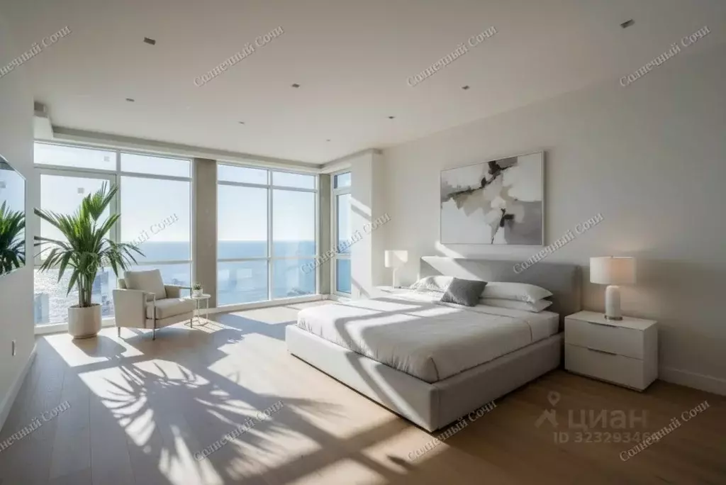 2-к кв. Краснодарский край, Сочи ул. Просвещения, 32 (62.1 м) - Фото 2