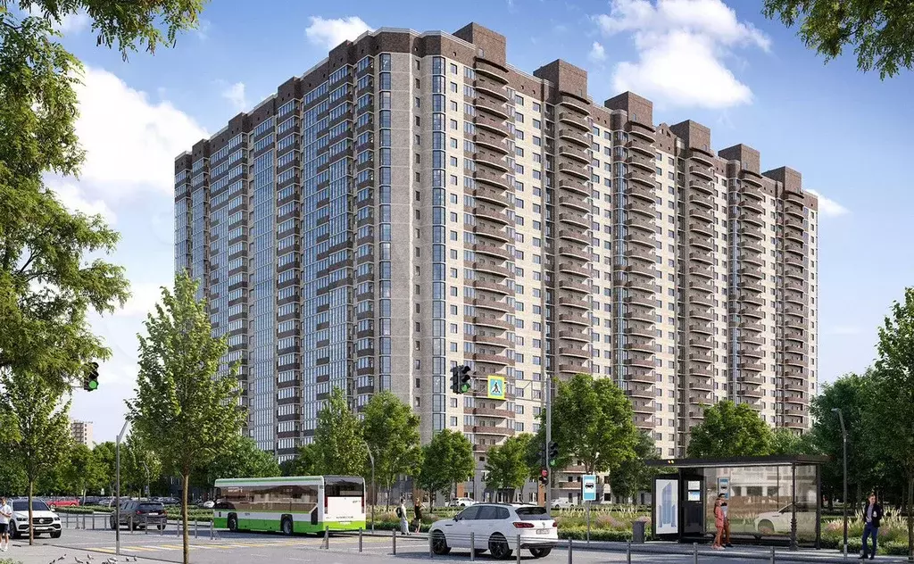 Квартира-студия, 23,8 м, 6/24 эт. - Фото 0