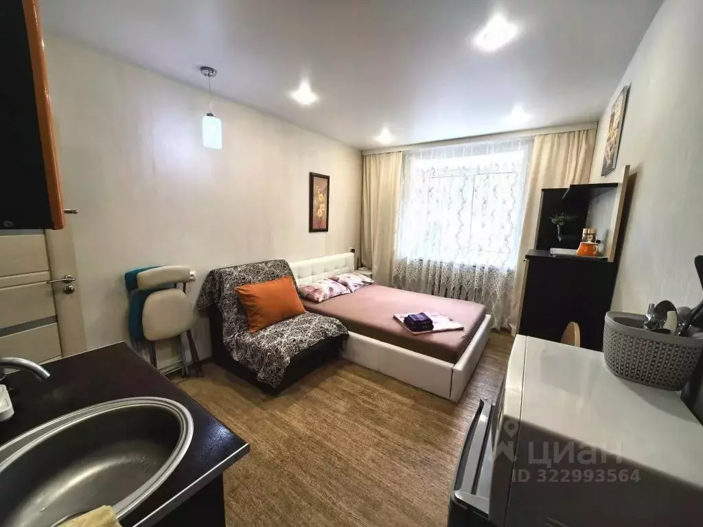 1-к кв. Липецкая область, Липецк ул. Студенческий Городок, 11А (20.0 ... - Фото 1