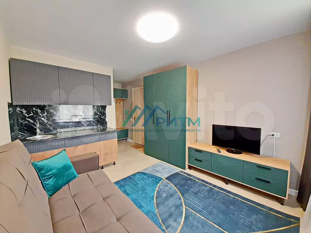 Квартира-студия, 16,4 м, 4/9 эт. - Фото 1