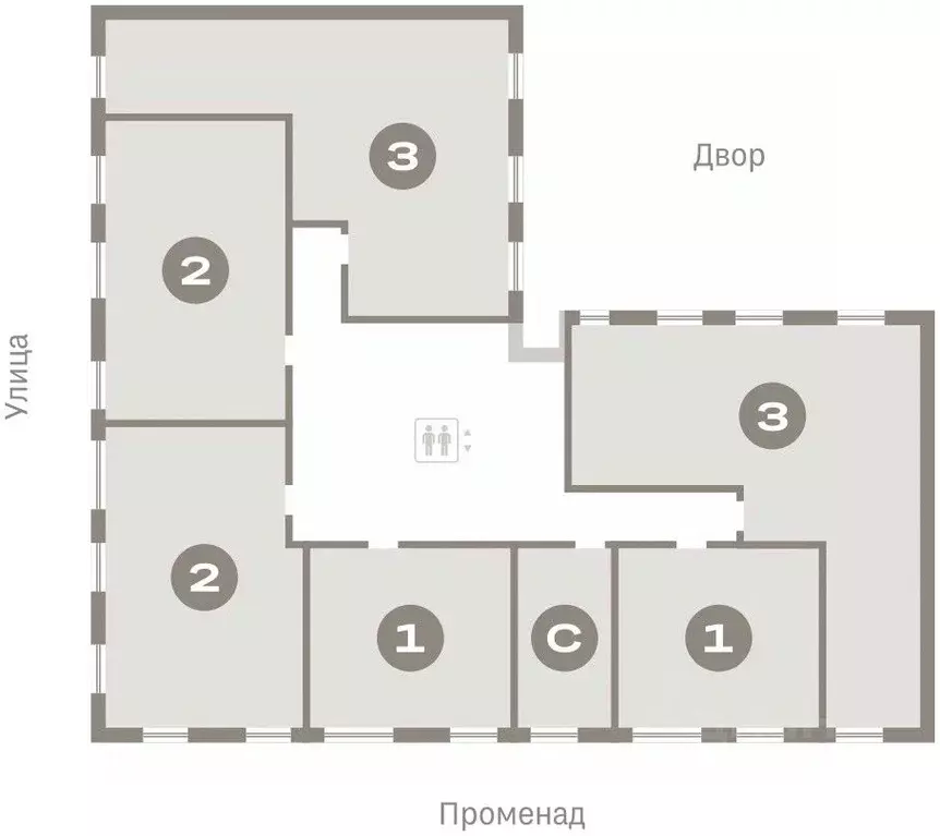 1-к кв. Омская область, Омск  (41.1 м) - Фото 1