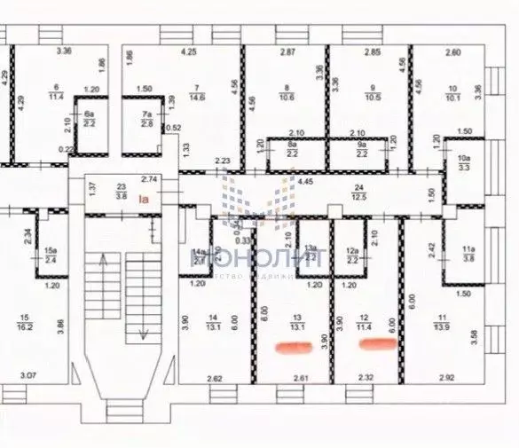 Студия Москва пл. Журавлева, 2С2 (15.3 м) - Фото 2