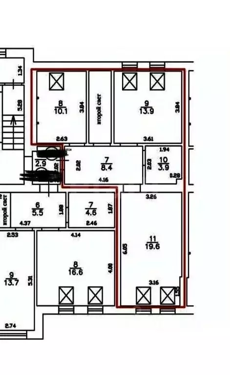 4-к кв. Калининградская область, Калининград Ганзейский пер., 70 ... - Фото 2