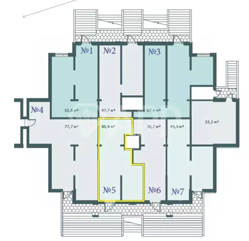 Помещение свободного назначения в Краснодарский край, Анапа Парковая ... - Фото 2