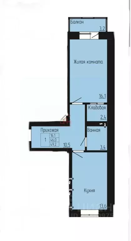 1-к кв. Ставропольский край, Ессентуки Никольская ул., 27к6А (49.2 м) - Фото 1